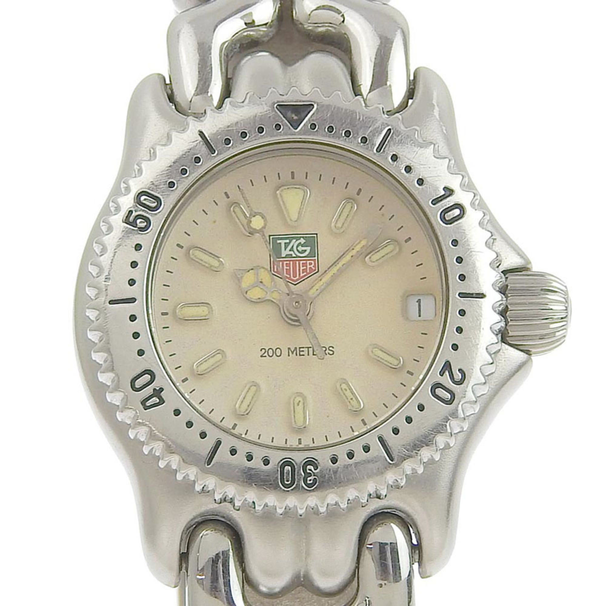 Tag Heuer Tag Heuer Cell Professional Womens Quartz Battery Watch Cream Dial